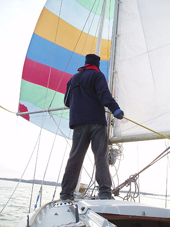 Andy with Spinnaker 2
