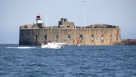 Poseidon arriving in Cherbourg