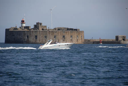 Taffy arriving in Cherbourg