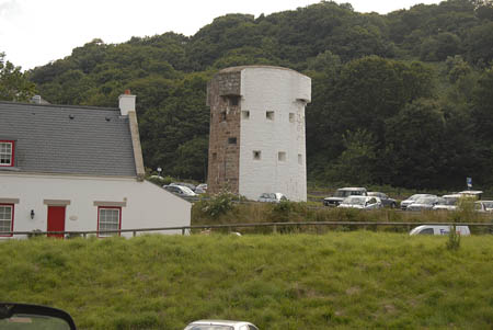 The old Round Tower built to keep out the Normans