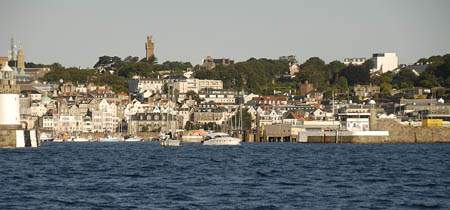 01 Princess Adri-Ann leaving St. Peter Port