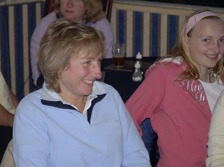 Linda & Emma havin' a laugh