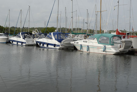 All moored up in Island Harbour