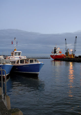 Dusk on Poole Quay 2 A4