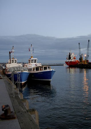 Dusk on Poole Quay 3 A4