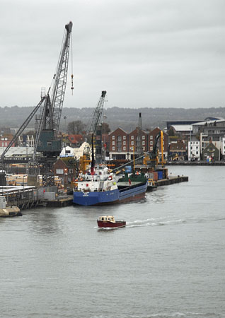 Early Morning at Poole Quay A4